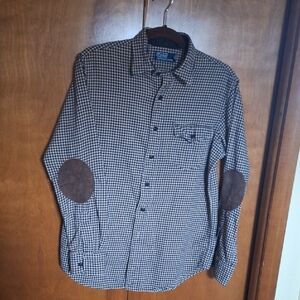 EUC Polo Ralph Lauren Flannel Plaid Size M